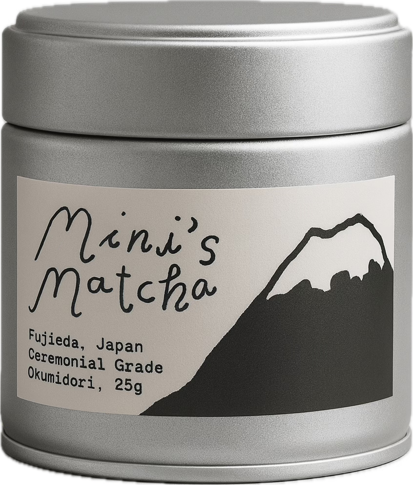 mini's matcha first harvest cerominal grade matcha